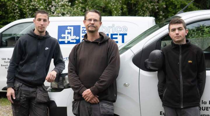Installation de réseau électrique pour construction neuve Dieppe