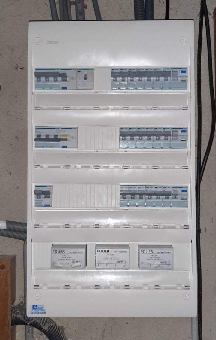 Installation électrique en construction neuve Dieppe